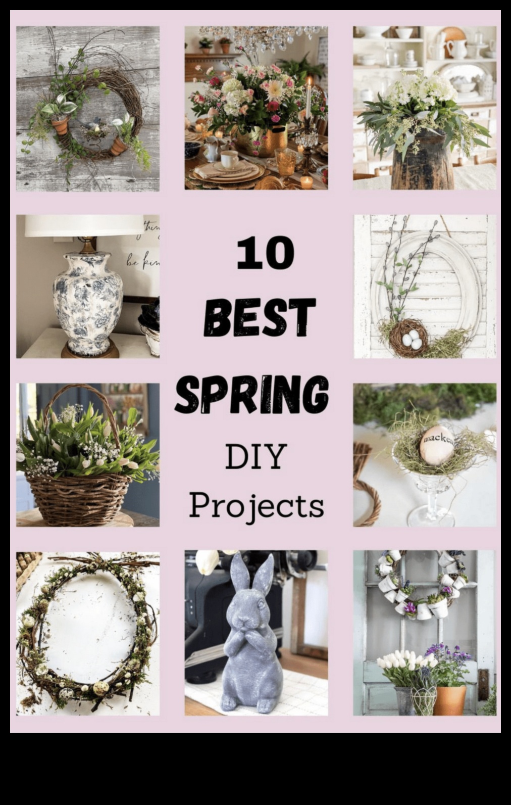 الأزهار والفراشات: الحرف اليدوية للترحيب بالربيع