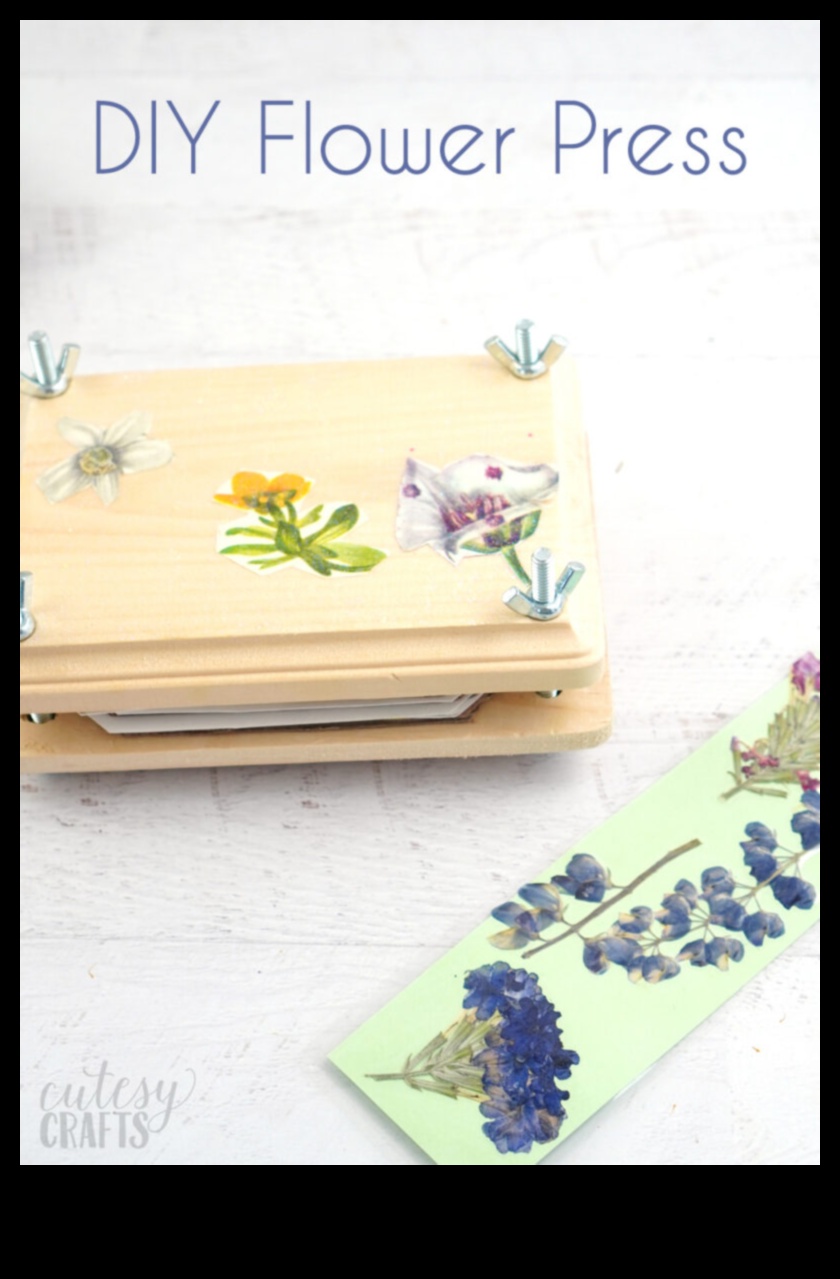 مكبس الزهور الذي تصنعه بنفسك للأطفال: صناعة روائع نباتية