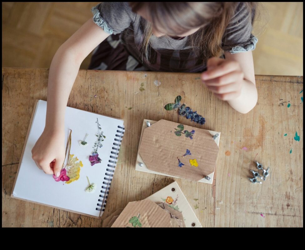 مكبس الزهور الذي تصنعه بنفسك للأطفال: صناعة روائع نباتية