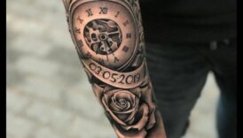 سيمفونية الحبر: الانسجام في تصاميم وشم المعصم الصغيرة