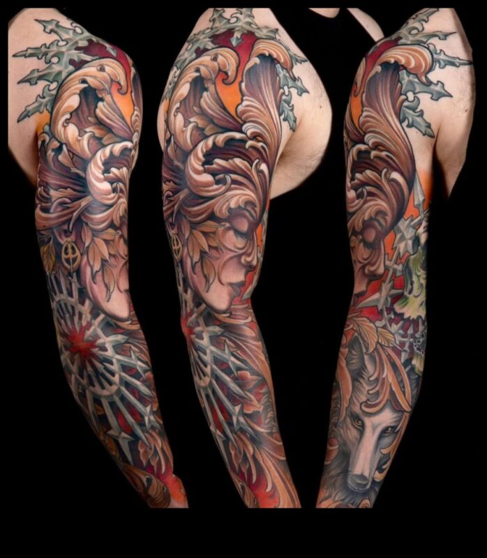 تحية تقليدية جديدة: إحياء تصاميم الوشم الكلاسيكية