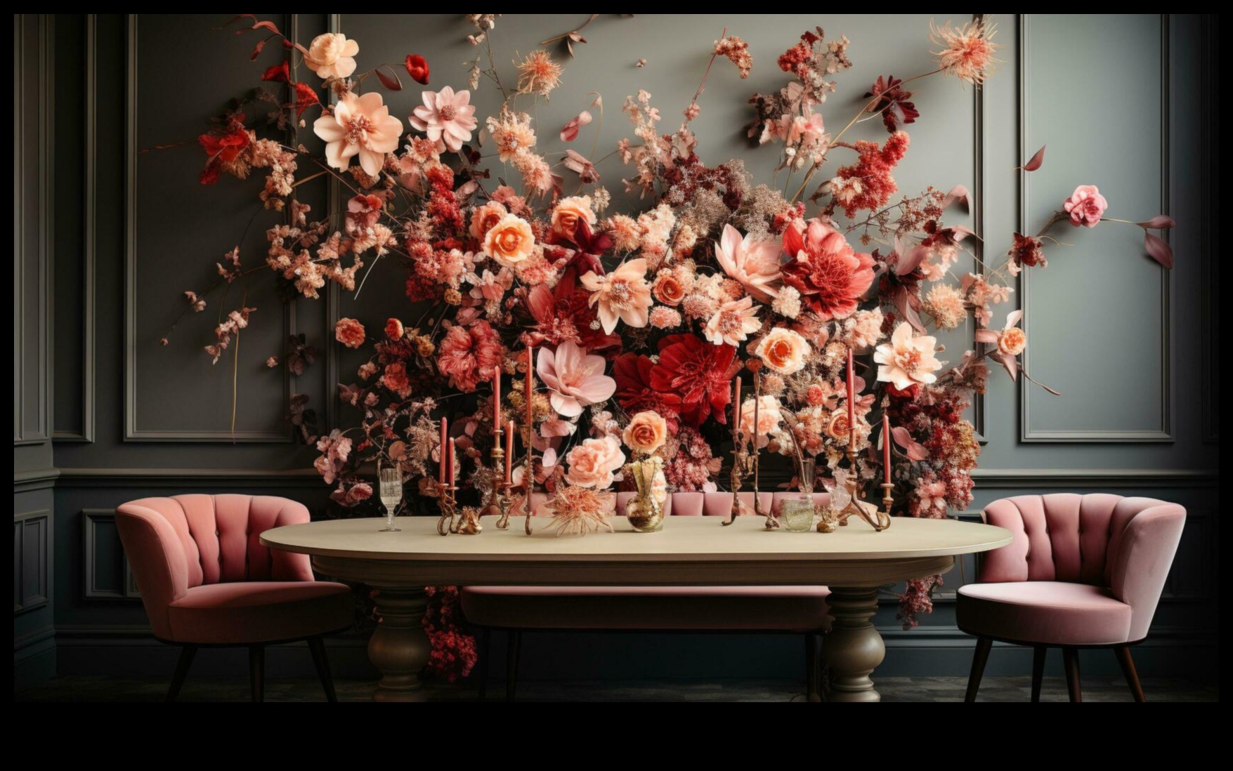 أناقة الزهر: اغرس الفن في ملاذك الخارجي