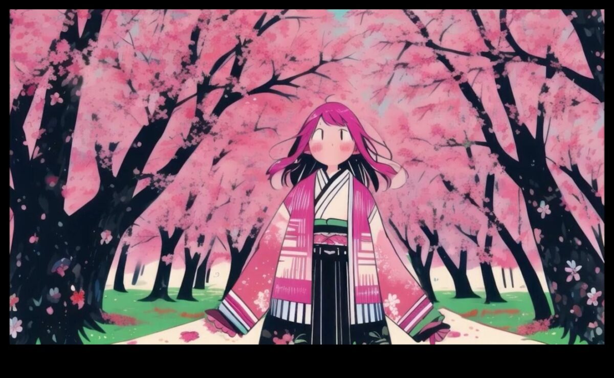 ساكورا سيريناد: سحر أزهار الكرز الياباني