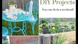 DIY الديكور الخارجي في فصل الربيع: صياغة للمعيشة في الهواء الطلق