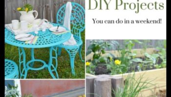 DIY الديكور الخارجي في فصل الربيع: صياغة للمعيشة في الهواء الطلق