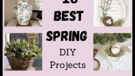 الأزهار والفراشات: الحرف اليدوية للترحيب بالربيع