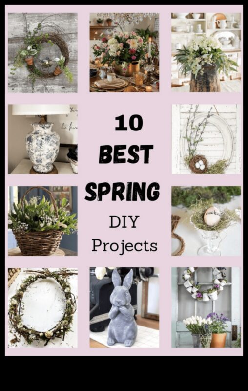 الأزهار والفراشات: الحرف اليدوية للترحيب بالربيع