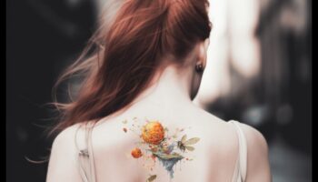 حبر Dreamscape: تصاميم الوشم السريالية والخيالية