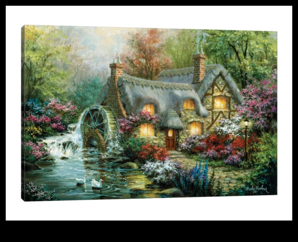 قماش الزهرة: صياغة الخلوات الفنية في حديقتك