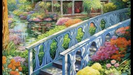 قماش الزهرة: صياغة الخلوات الفنية في حديقتك