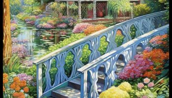 قماش الزهرة: صياغة الخلوات الفنية في حديقتك