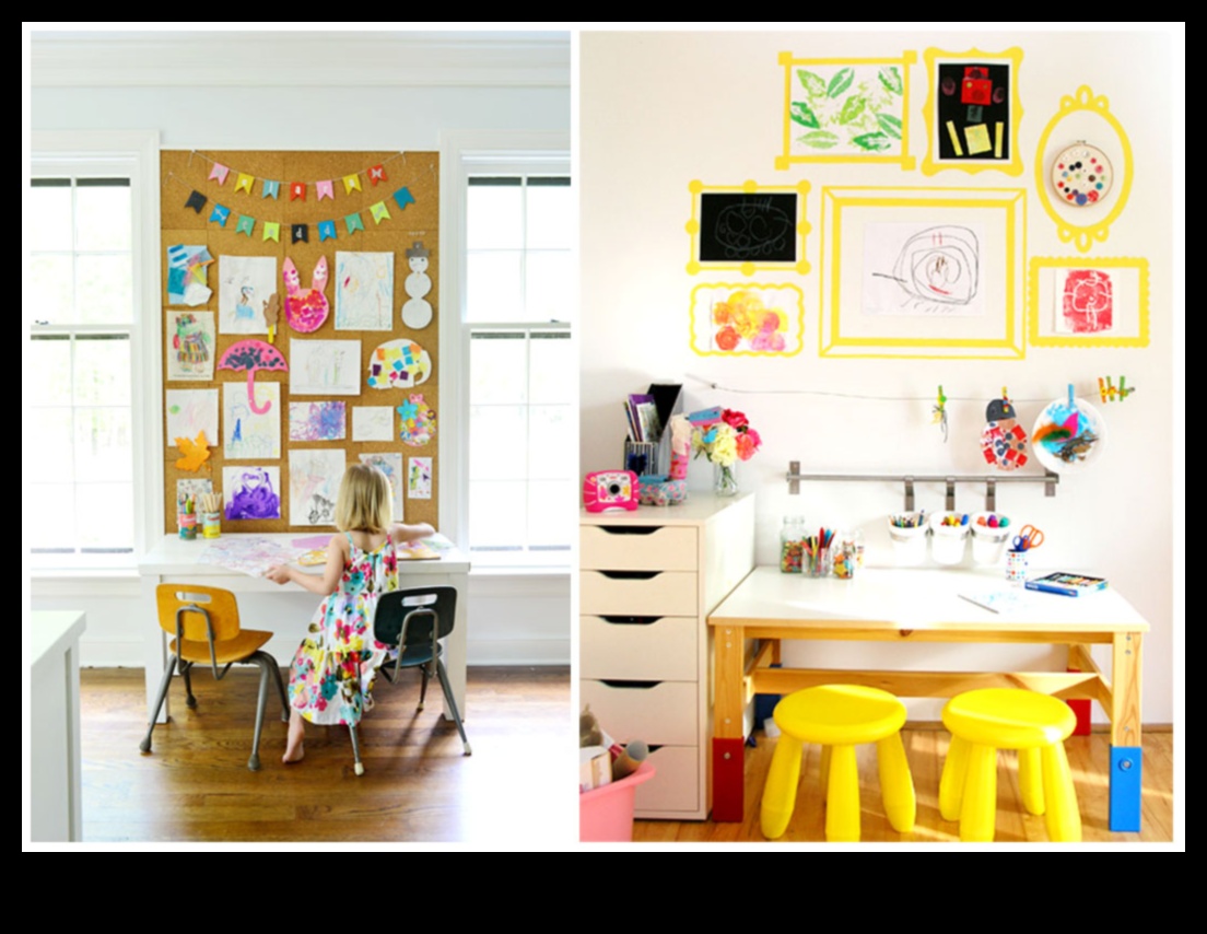 ركن الحرف اليدوية للأطفال: مساحة إبداعية للحرفيين الصغار