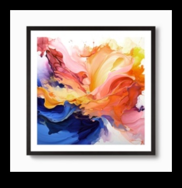 اندماج السوائل: انغمس في جمال فن الألوان المائية