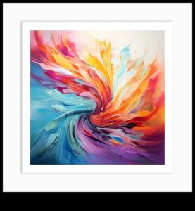 اندماج السوائل: انغمس في جمال فن الألوان المائية