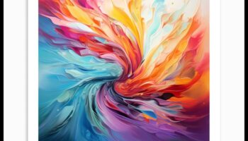 اندماج السوائل: انغمس في جمال فن الألوان المائية