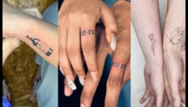 العناق الأبدي: وشم الزوجين للحب مدى الحياة