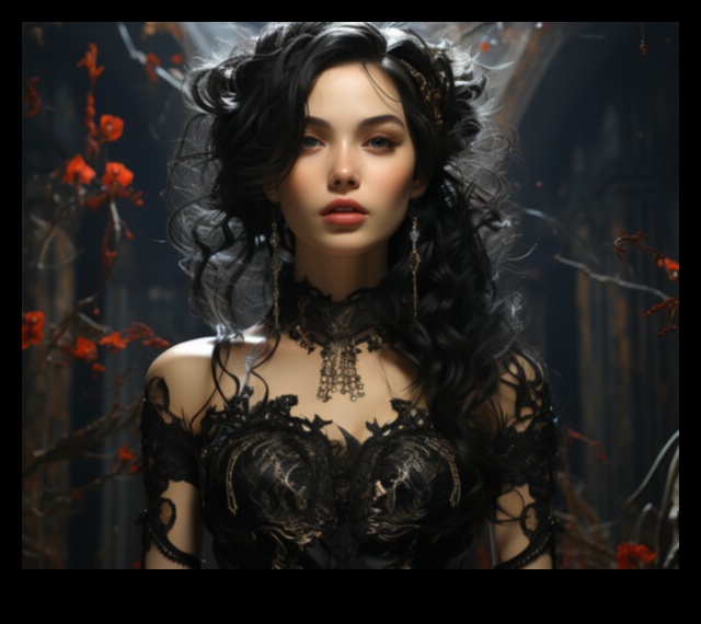 السحر الأبدي: اكتشف جاذبية الأحجار الكريمة القوطية