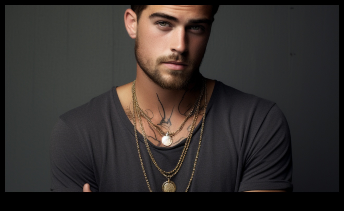 الإتقان الحديث: اكتشف الأناقة المعاصرة في المجوهرات الرجالية